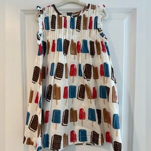 Pink Chicken NWT Jaipur Dress in Popsicle Print